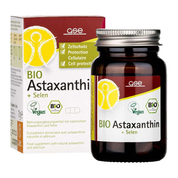 Astaxanthin + Selen - bio (45 Kapseln)