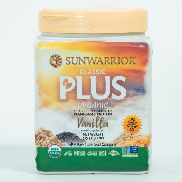 Sunwarrior Classic PLUS Vanille - bio & roh