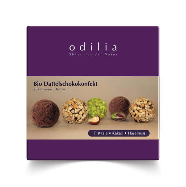 Dattel Schokokonfekt 9er-Box - bio