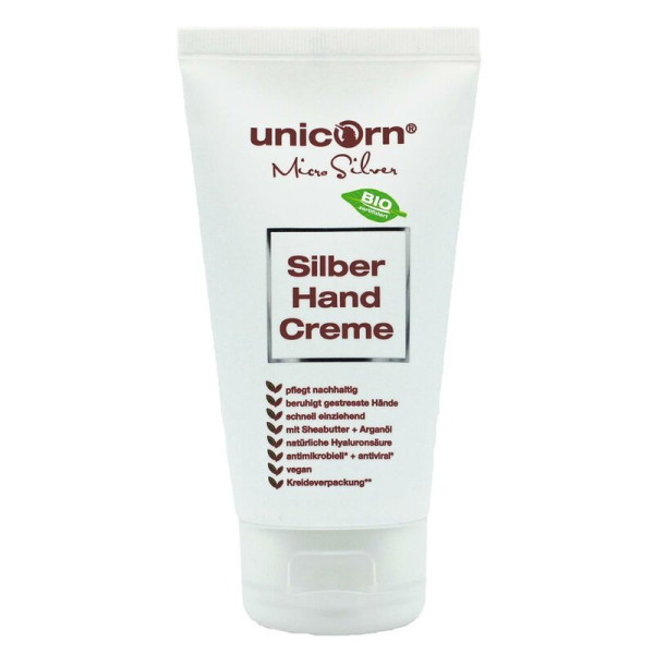 Handcreme unicorn® mit Micro Silber - bio