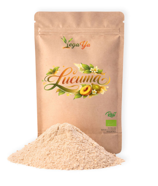 Lucuma-Pulver bio & roh